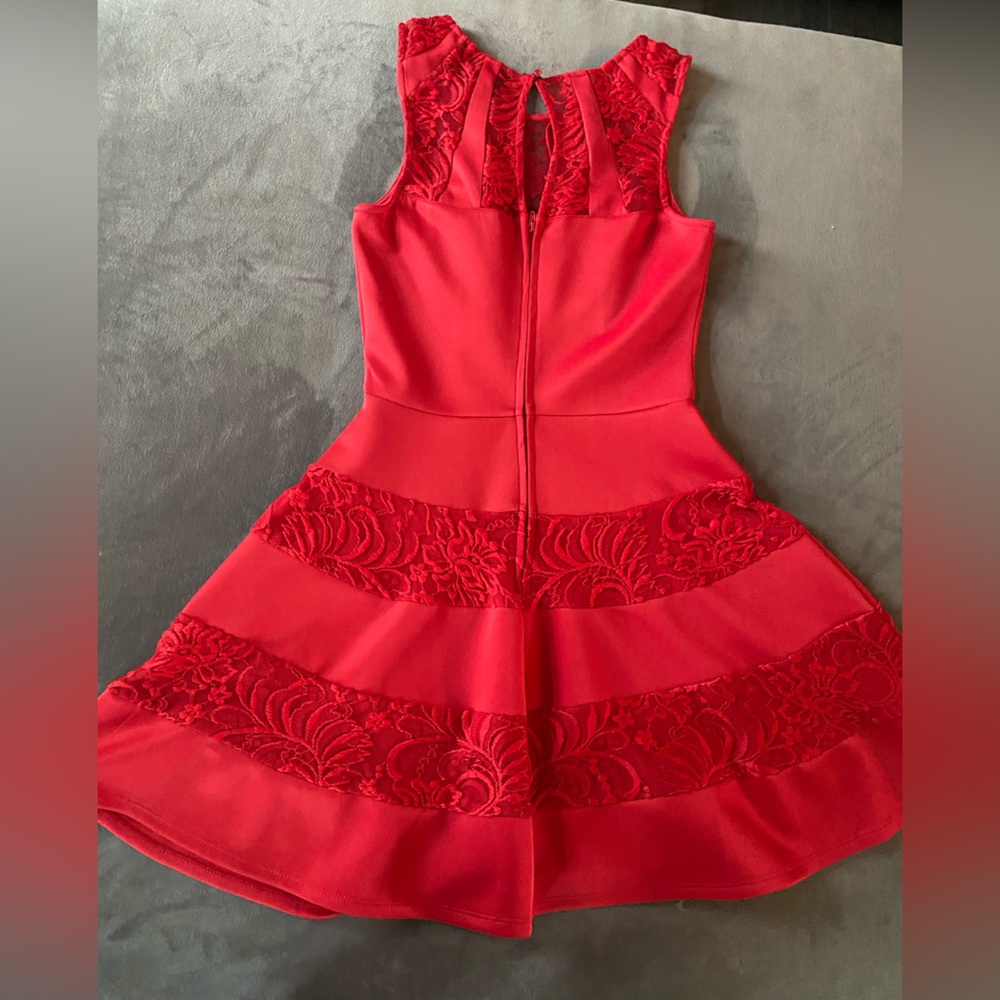 Fabulous Red dress by Three Pink Hearts